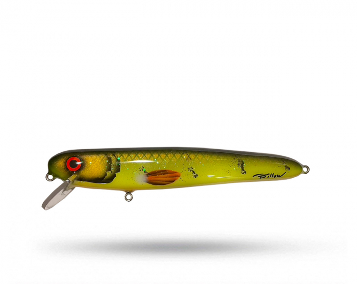 Billow Baits Longus - Chartreuse Baitfish i gruppen Fiskedrag / Gäddwobbler hos Örebro Fiske & Outdoor AB (Longus Chartreuse Bait)